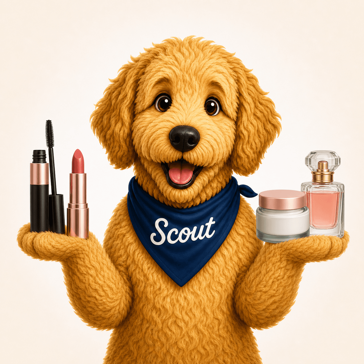 Scout comparing beauty loyalty programs and shopping options