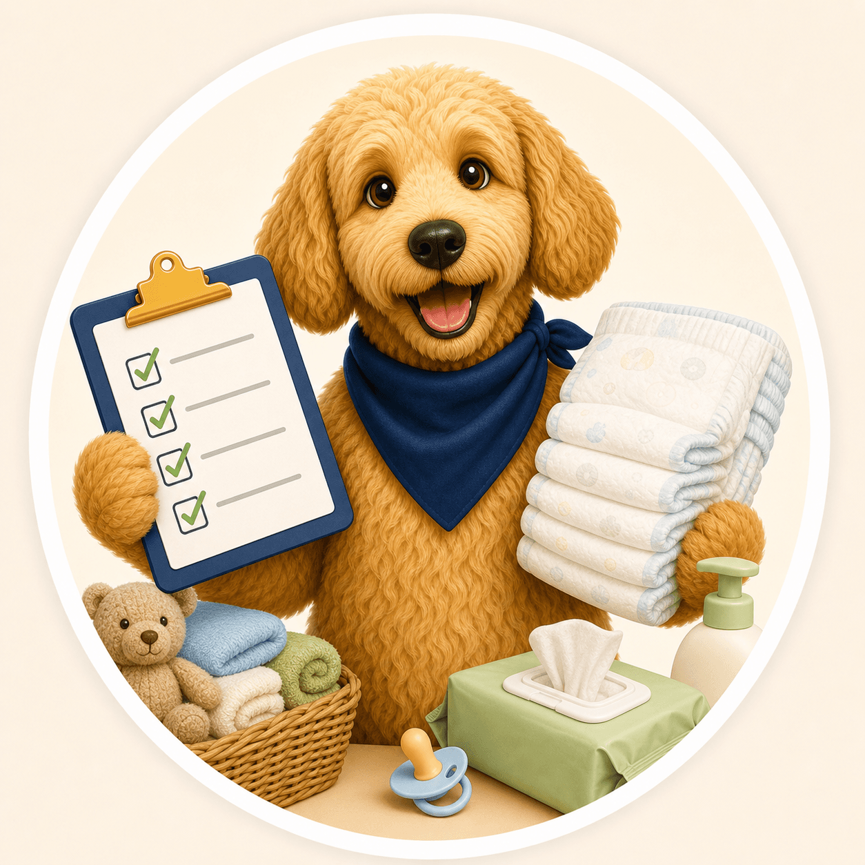Scout comparing diaper packs and unit prices
